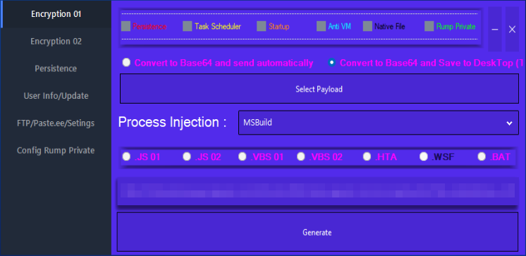 BAT & JS & VBS Crypter 2025 [EXE To BAT, JS, VBS]