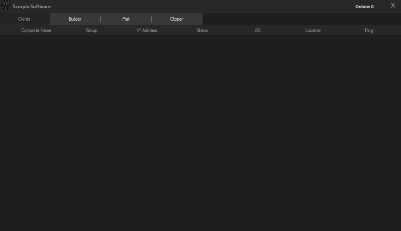 Scorpio RAT 1.5.7